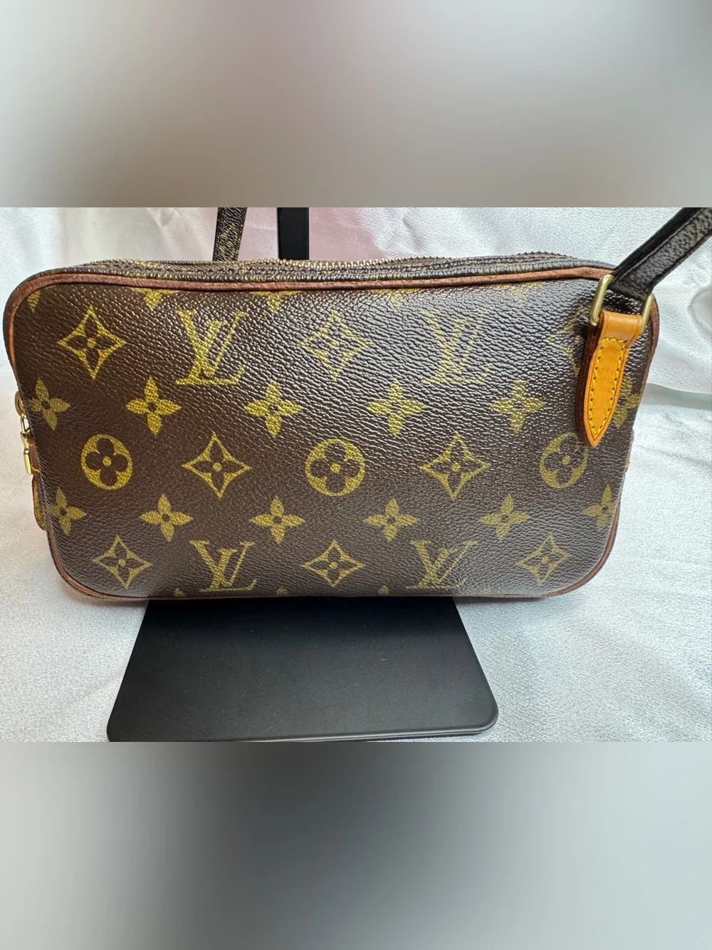 Louis Vuitton LV Monogram Pochette Marly Bandoulière with COA